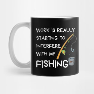 Funny Fishing Quote Mug